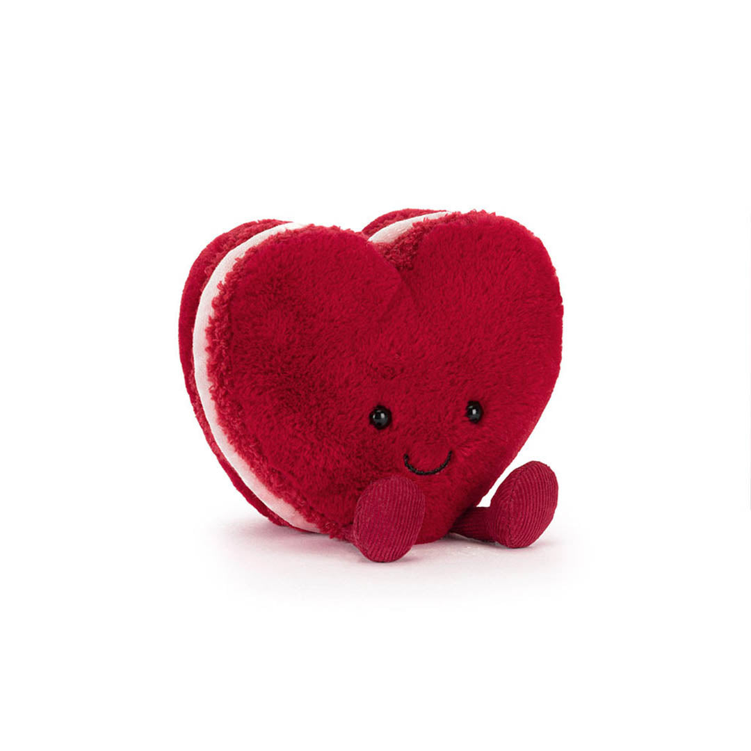Amuseables Arlette Heart Macaron (Red)