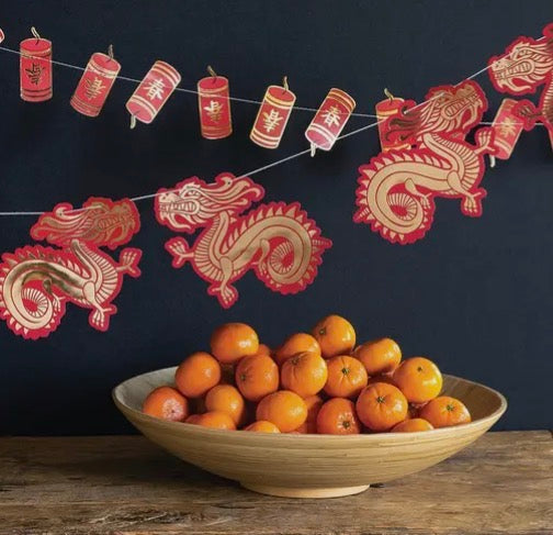 Lunar New Year Dragon Banner