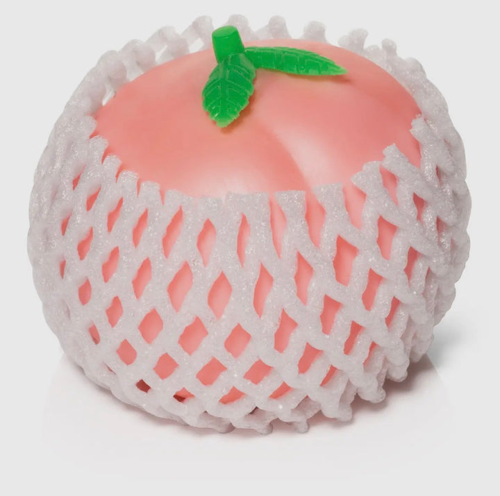 NEW Peach Sensory Squishy Toy