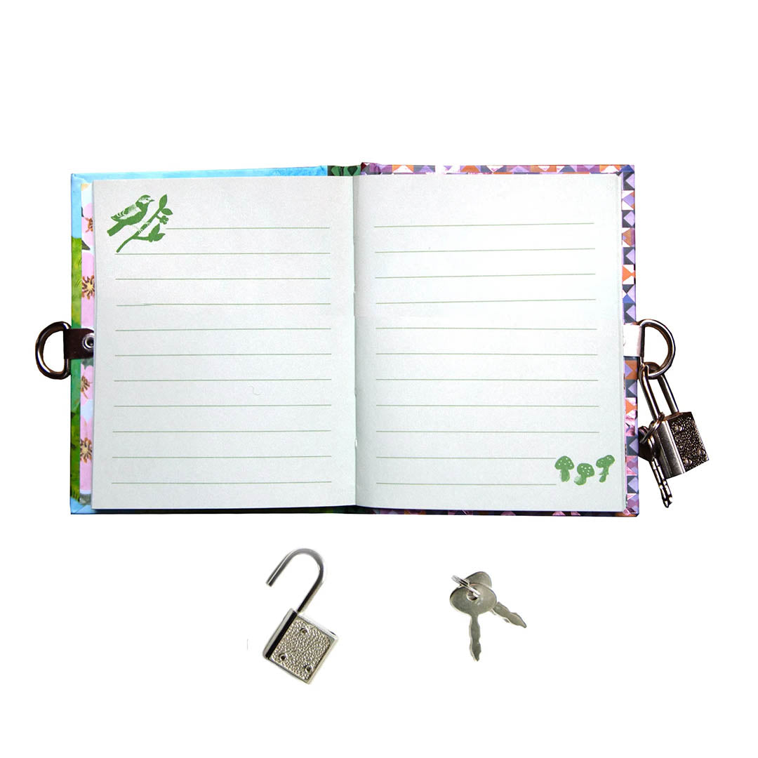 Very Small Journal with Lock - Gemma Koomen - Available in 4 Styles!
