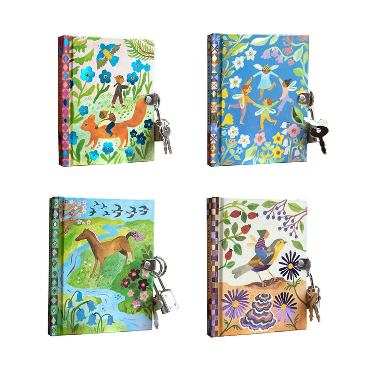 Very Small Journal with Lock - Gemma Koomen - Available in 4 Styles!
