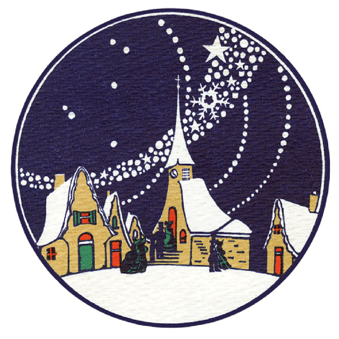 Vintage Christmas - Holiday Sticker Box