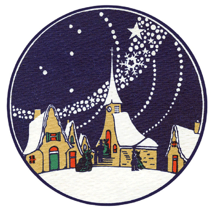 Vintage Christmas - Holiday Sticker Box