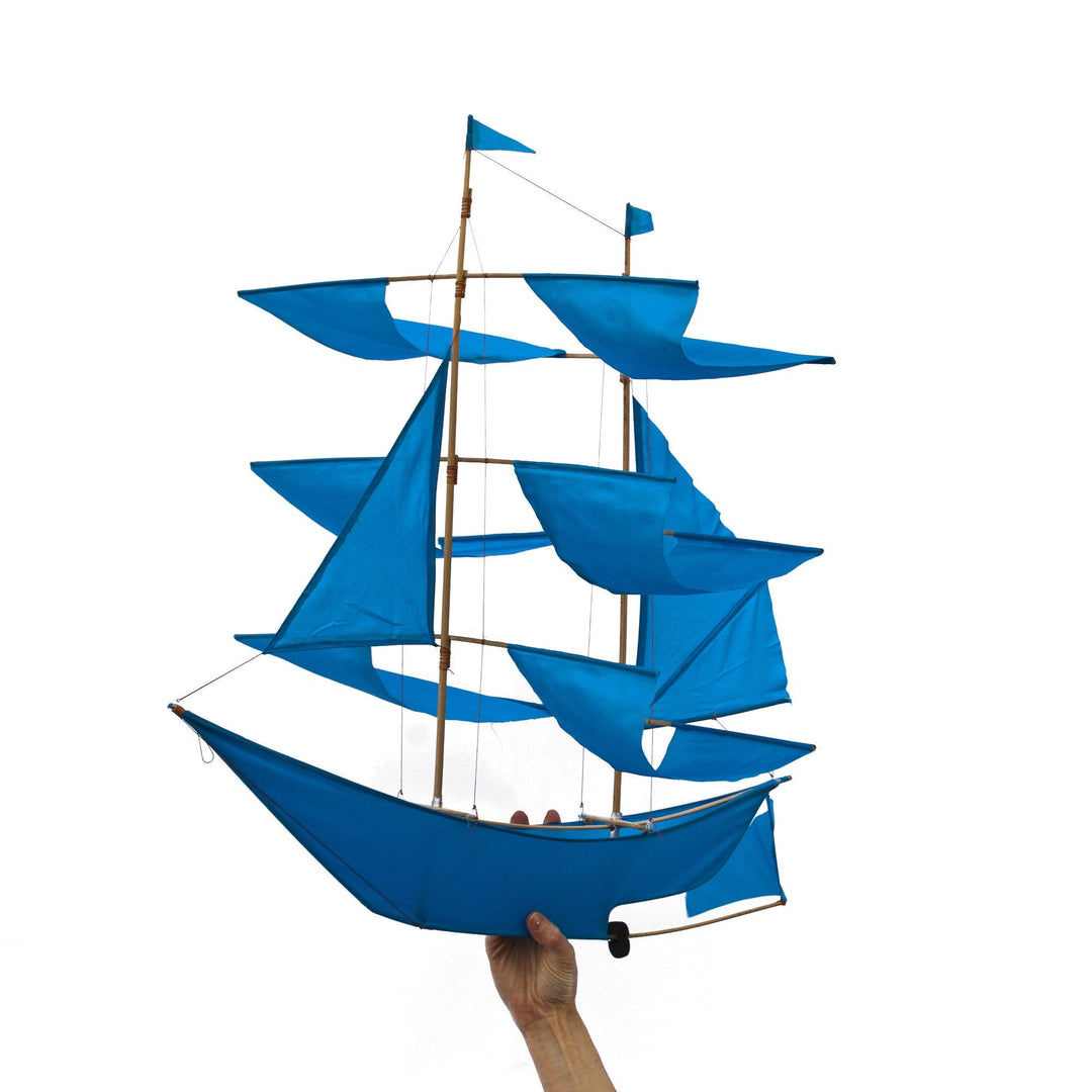 Sailing Ship Kite- Azure