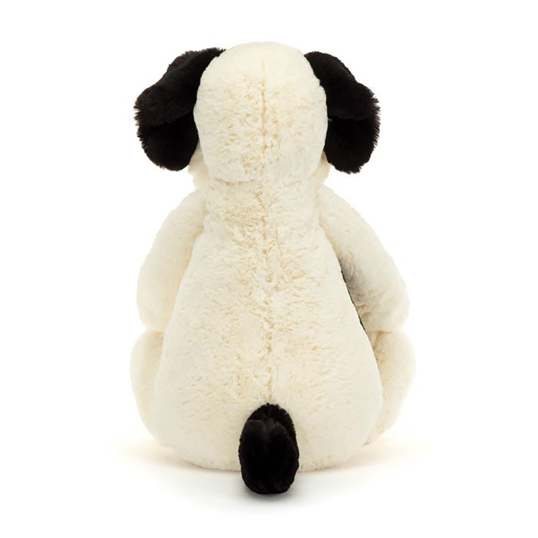 Bashful Rufferty Black & Cream Puppy-  REALLY BIG