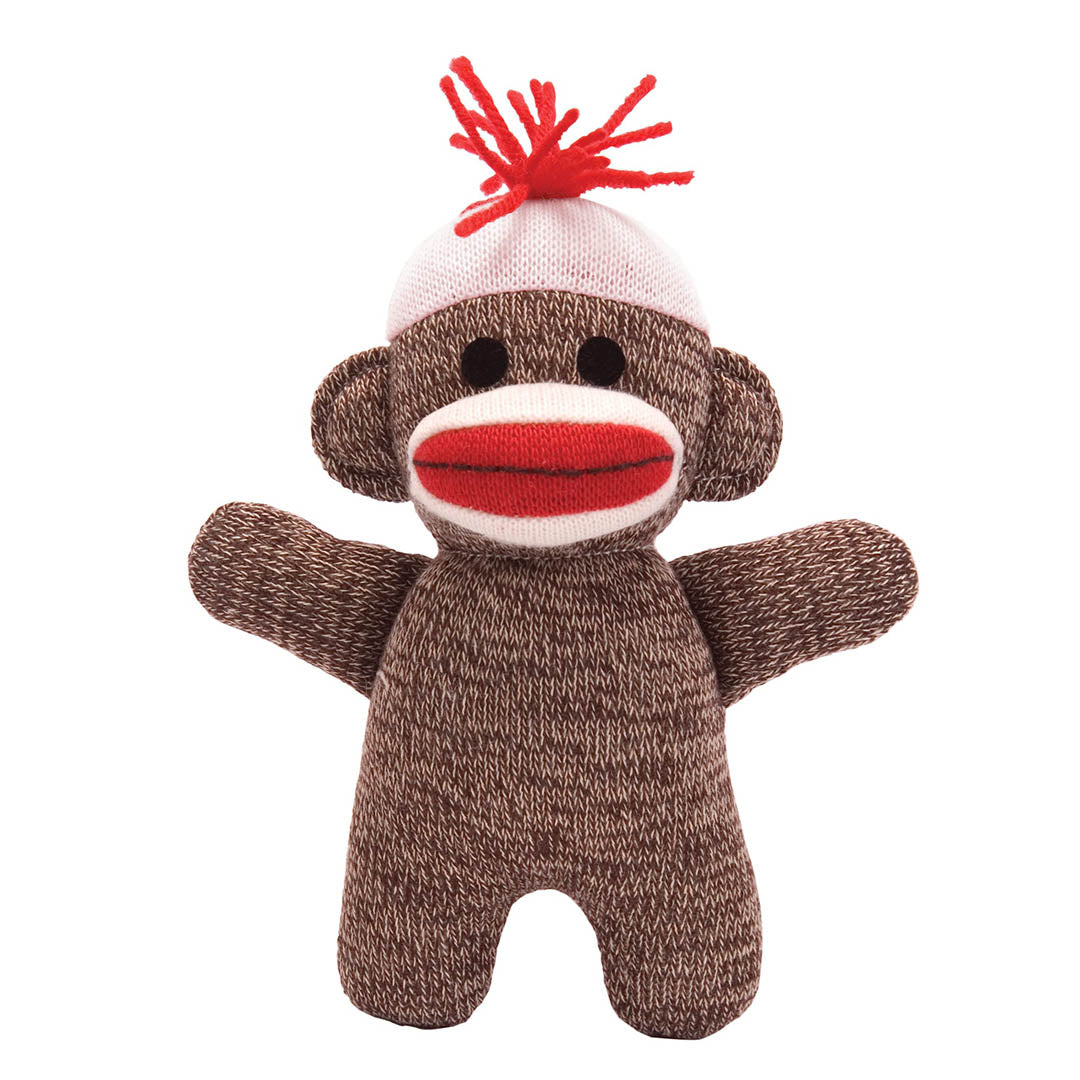 Sock Monkey Baby - Brown
