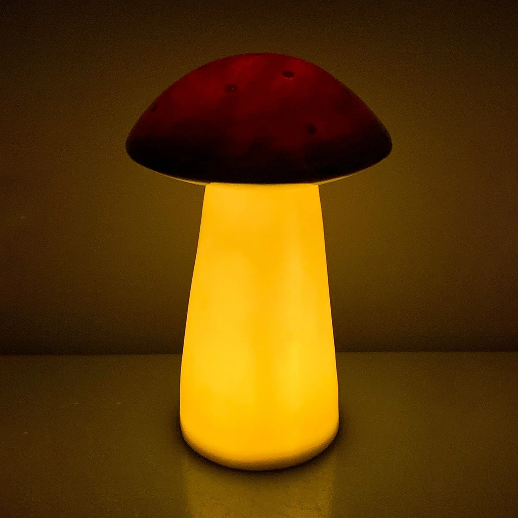 Mushroom Ceramic Lamp