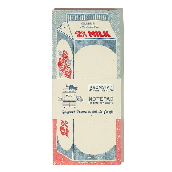 2% Milk - Risograph Notepad
