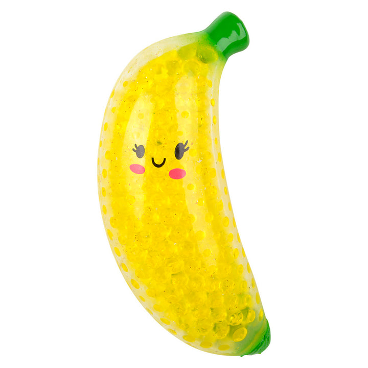 Squeezy Bead Banana Squishy Toy
