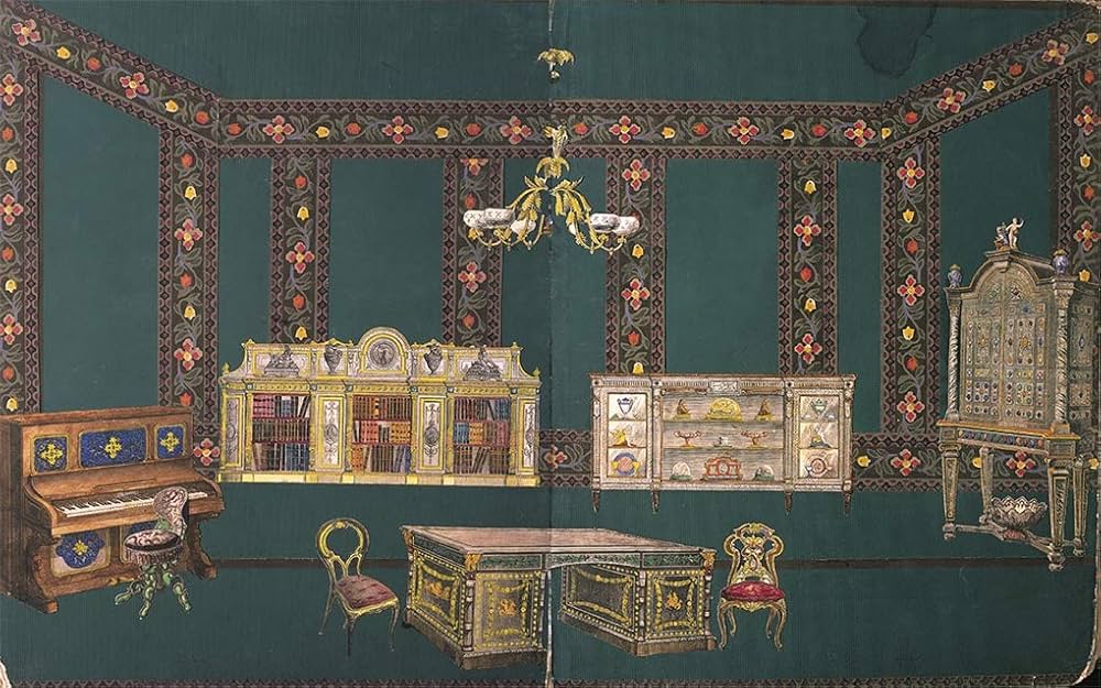 The Paper Doll's House of Miss Sarah Elizabeth Birdsall Otis, aged Twelve