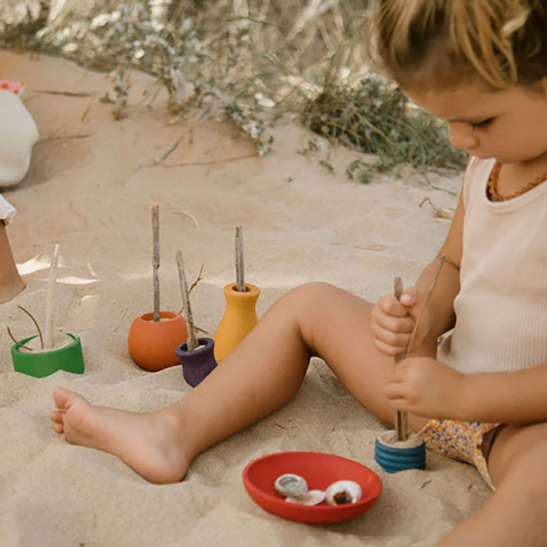 Pots Wooden Play Set