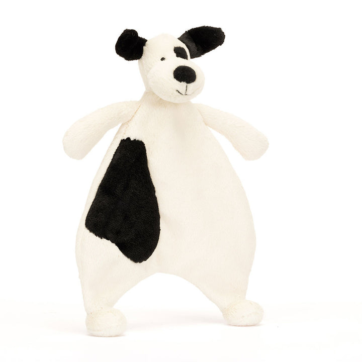 Bashful Black and Cream Puppy Comforter Toy