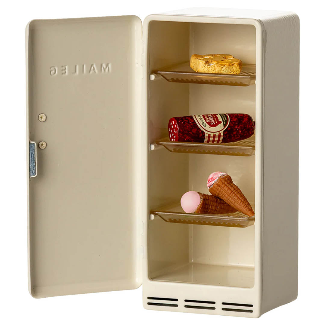 Metal Fridge, Mouse - Off white 5.5"