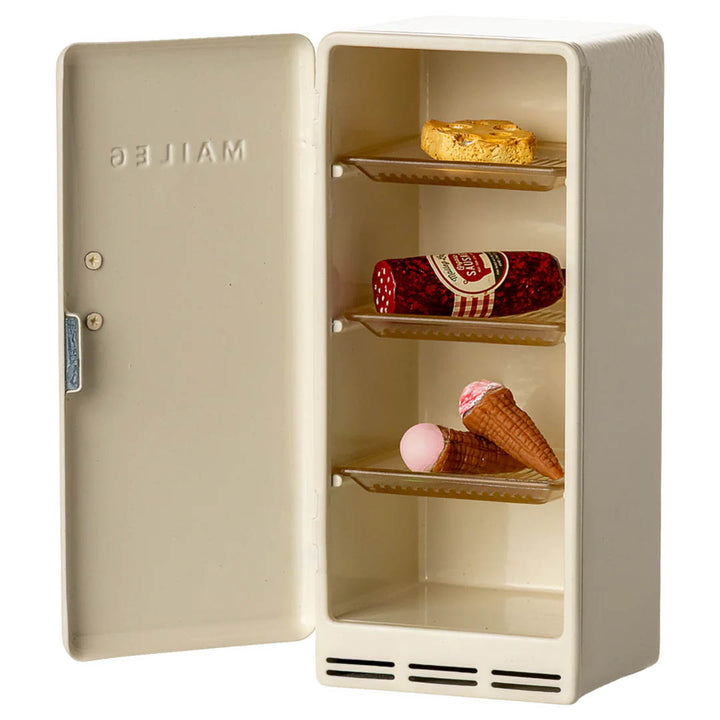 Metal Fridge, Mouse - Off white 5.5"