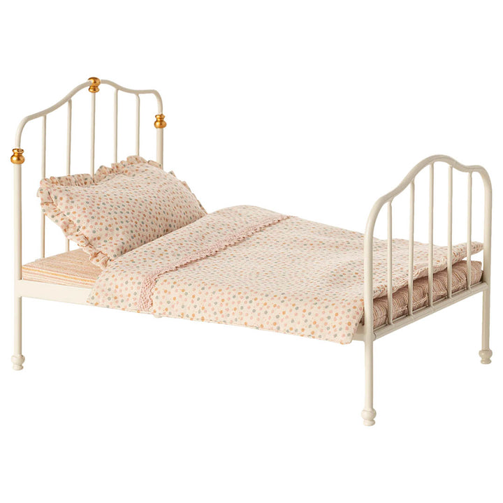 NEW Vintage bed, Mouse - Off white