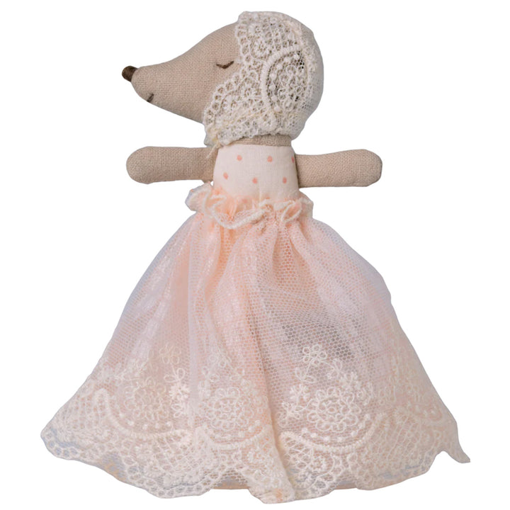 Baby mouse in gown - Powder