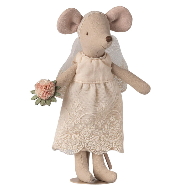 Wedding mice couple in box, Mum and Dad