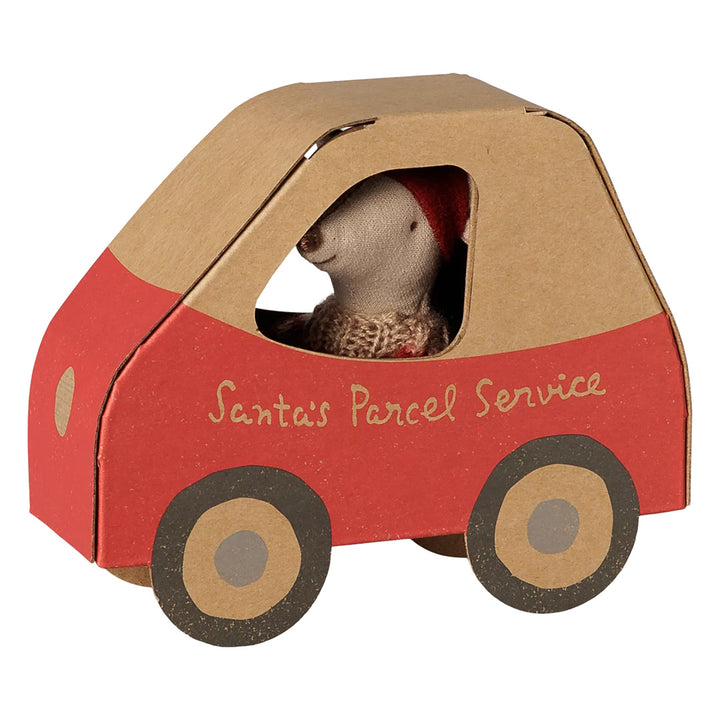 Christmas mouse, Little sister in car box