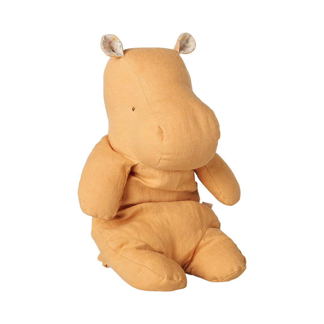 Safari friends, Hippo, Medium -  Vintage yellow