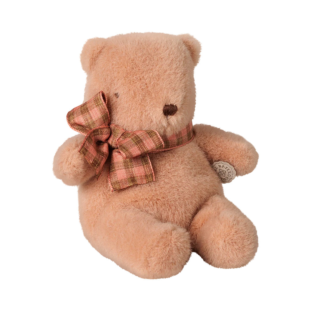 Teddy bear plush, Mini - Vintage rose