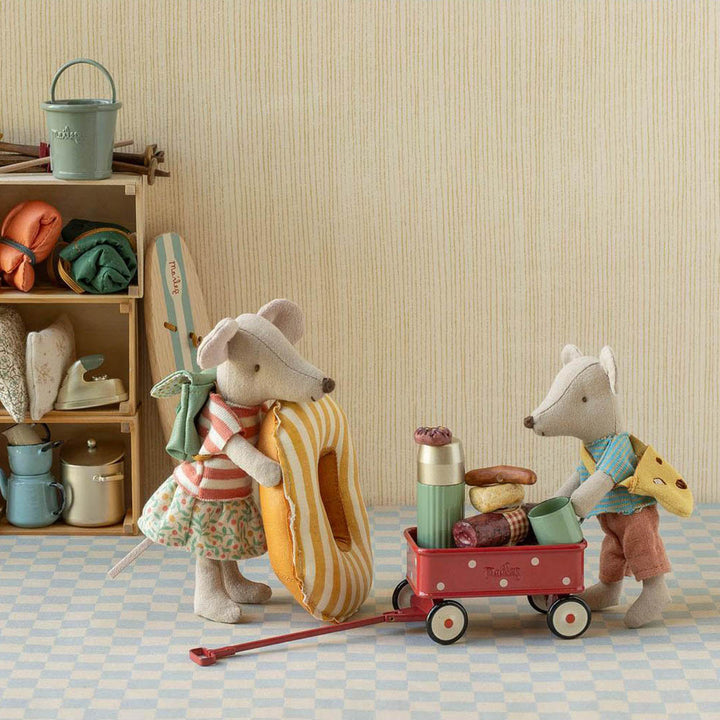 Wagon, Mouse - Red
