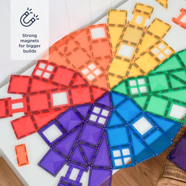 Connetix Rainbow Creative Pack: 102 Pcs.