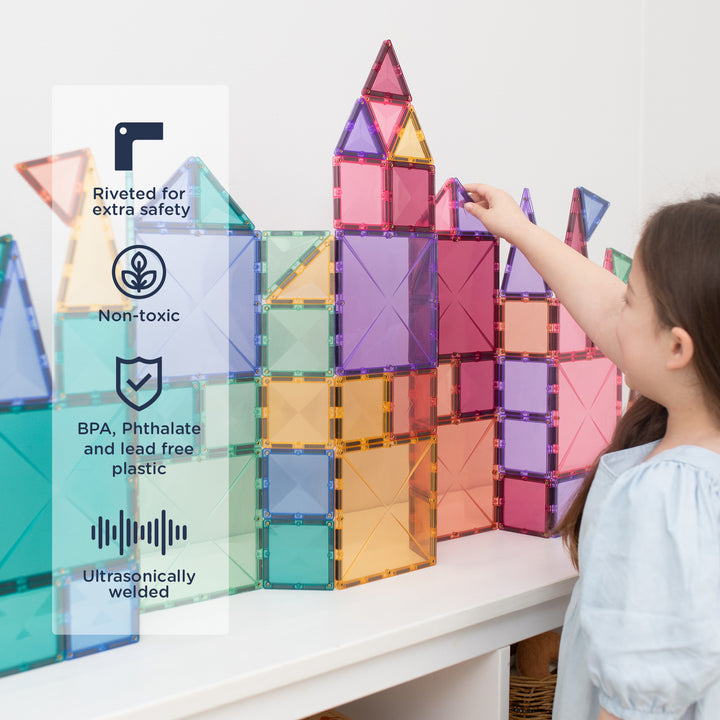 Connetix Pastel Creative Pack: 120 Pieces