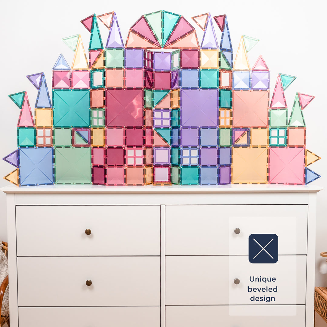 Connetix Pastel Creative Pack: 120 Pieces