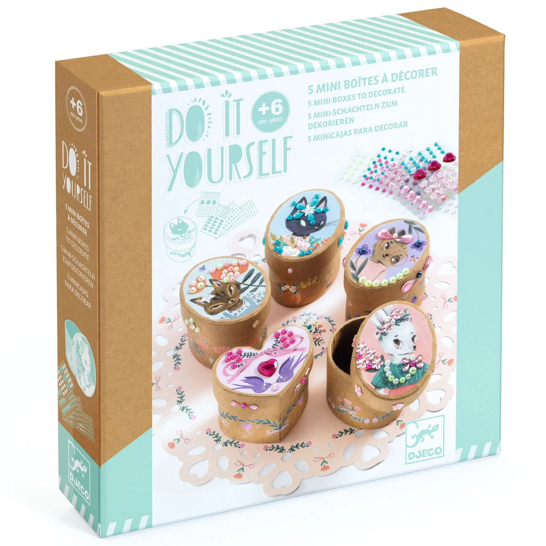 DIY Adorable Craft Kit- Mini Boxes