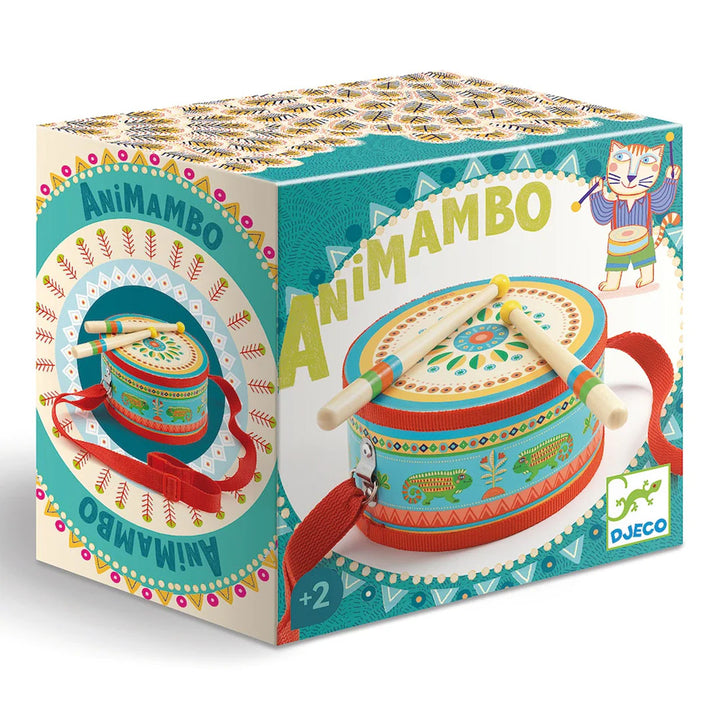 Animambo Wooden Hand Drum
