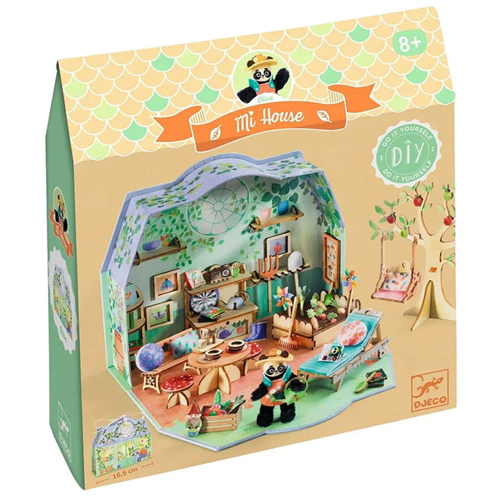 DIY MiHouse Olive - Miniature Model House Kit