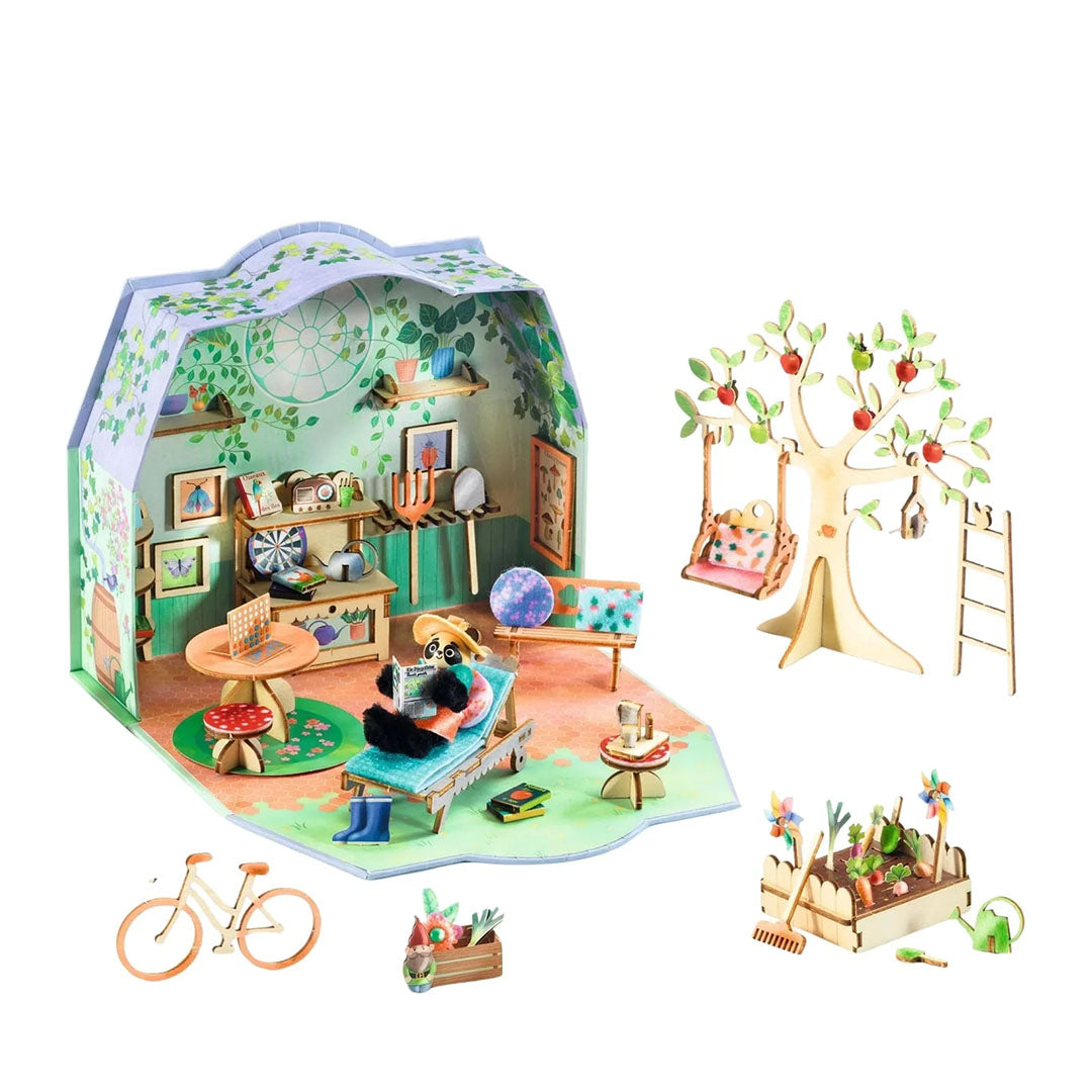 DIY MiHouse Olive - Miniature Model House Kit