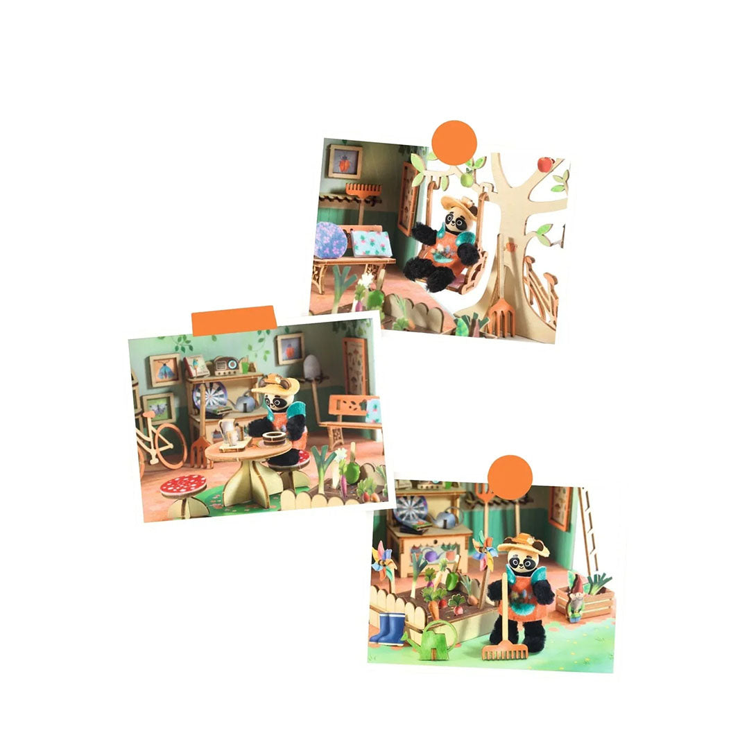 DIY MiHouse Olive - Miniature Model House Kit