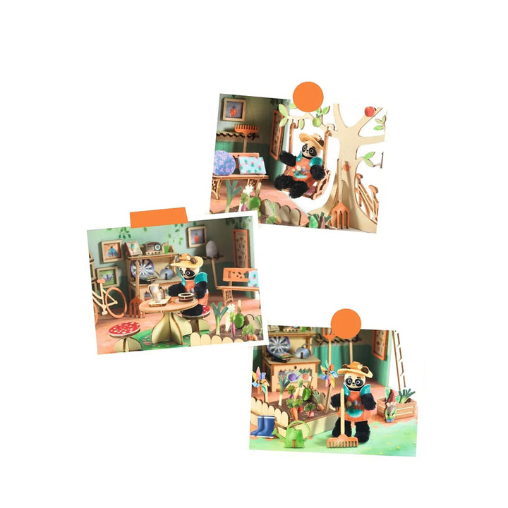 DIY MiHouse Olive - Miniature Model House Kit