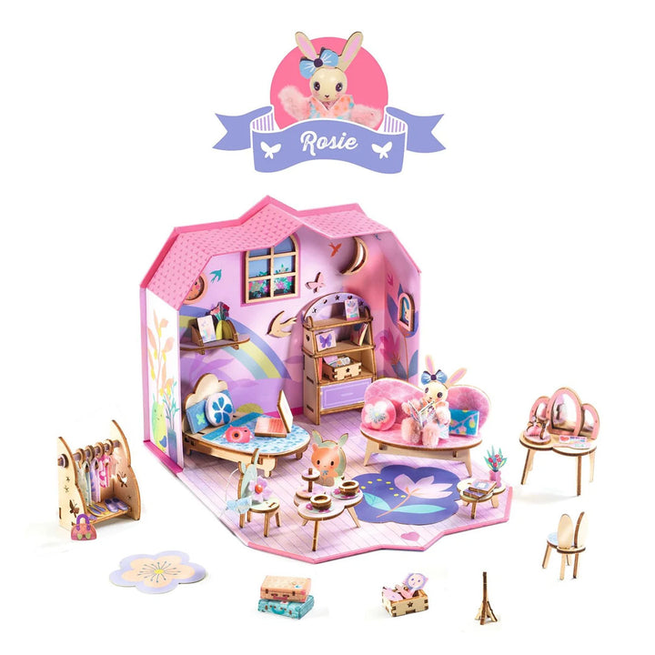 DIY MiHouse Rosie - Miniature Model House Kit