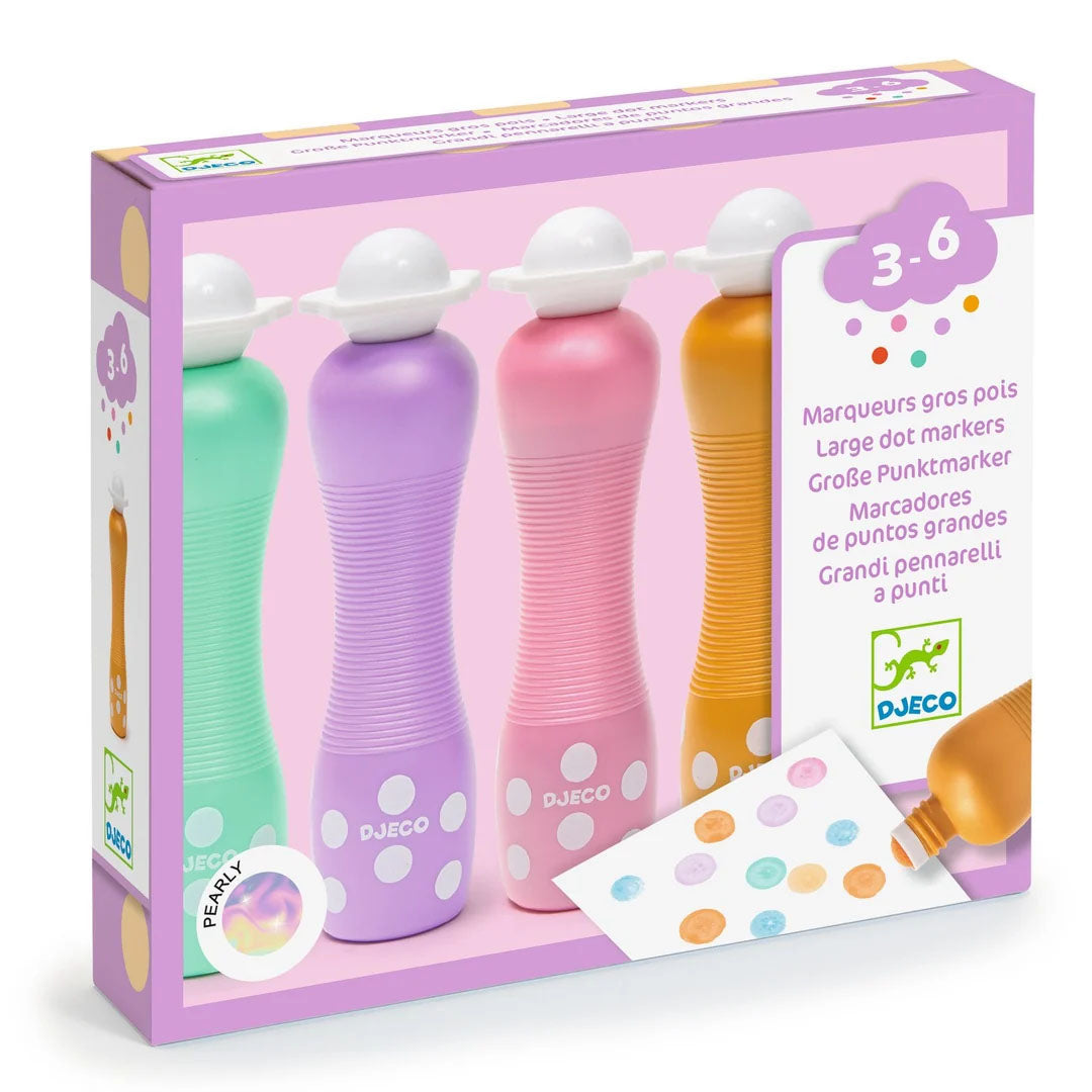 Foam Markers for Little Hands - Pearly