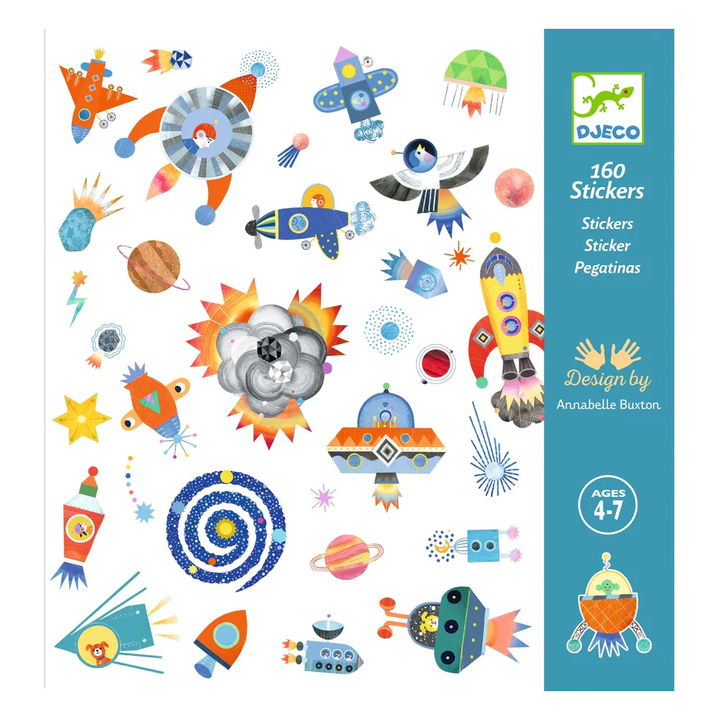 Interstellar Space Sticker Sheets