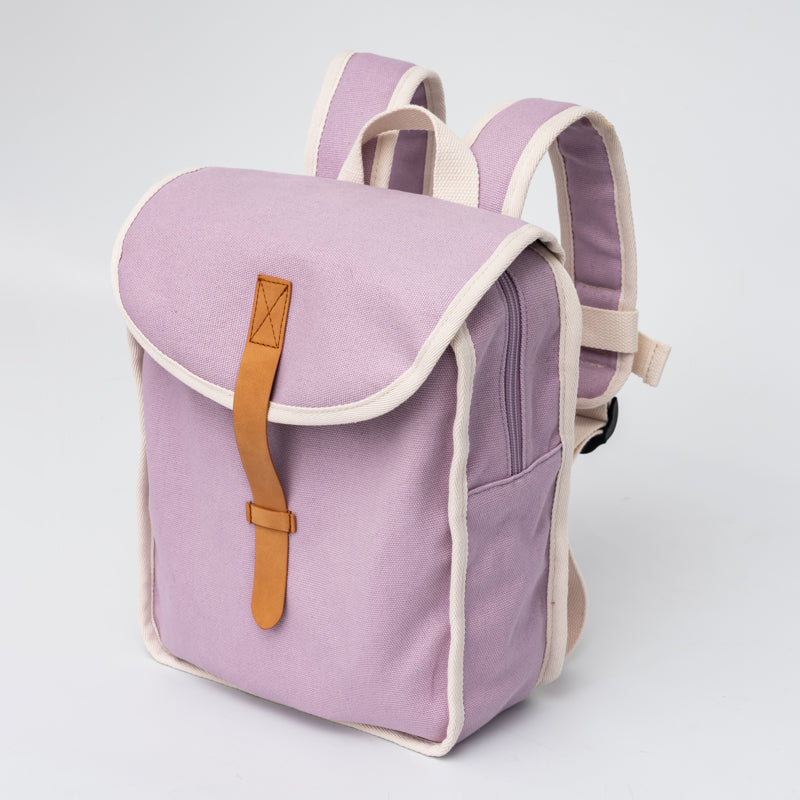 Chainstitch Personalized Recycled Cotton School Back Pack - Available in 4 Colors!