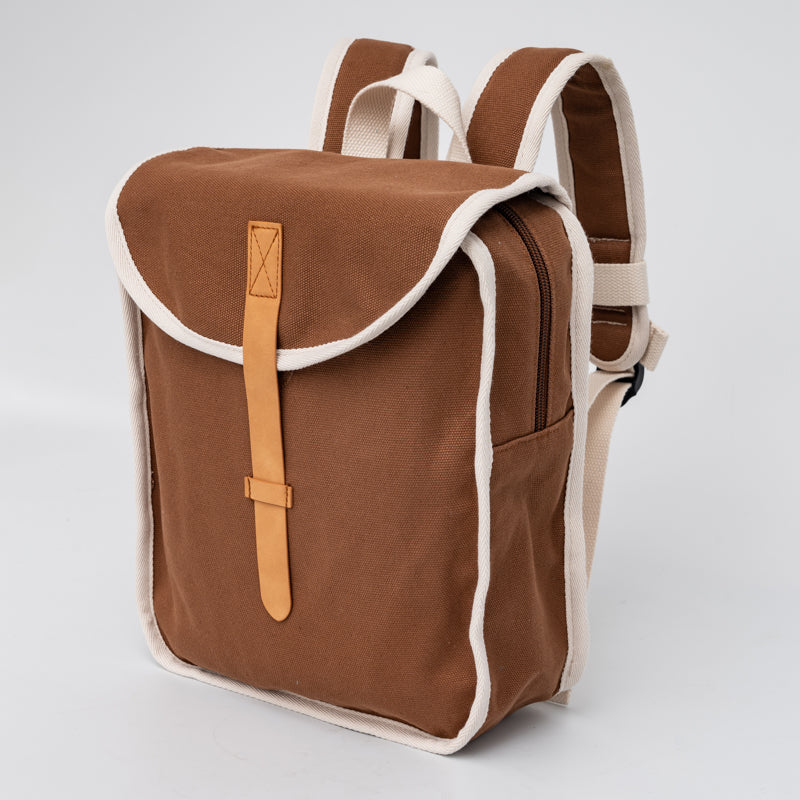 Chainstitch Personalized Recycled Cotton School Back Pack - Available in 4 Colors!