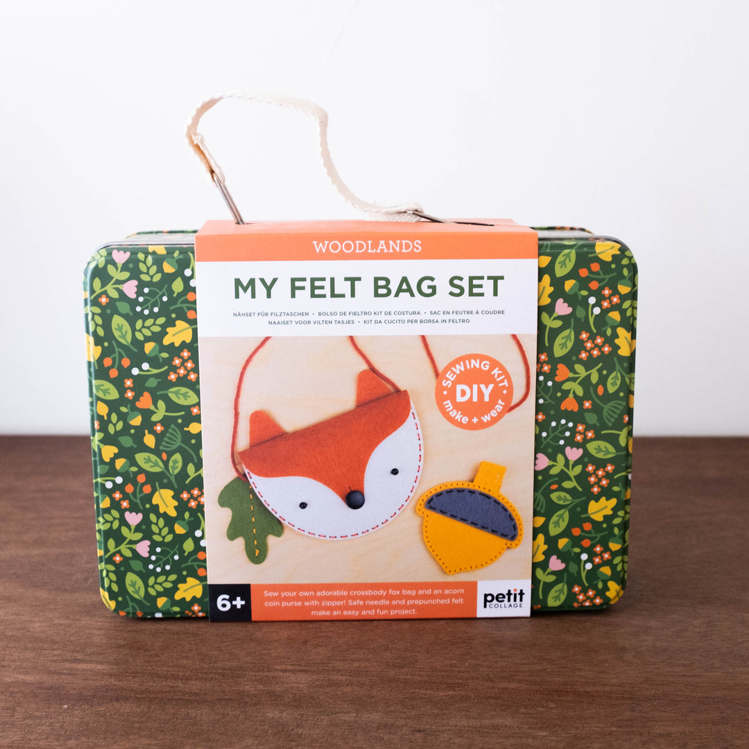DIY Tin Craft Box- Woodlands Fox My Felt Bag