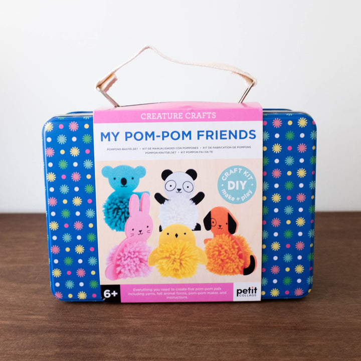 NEW DIY Tin Craft Box- Pom-Pom