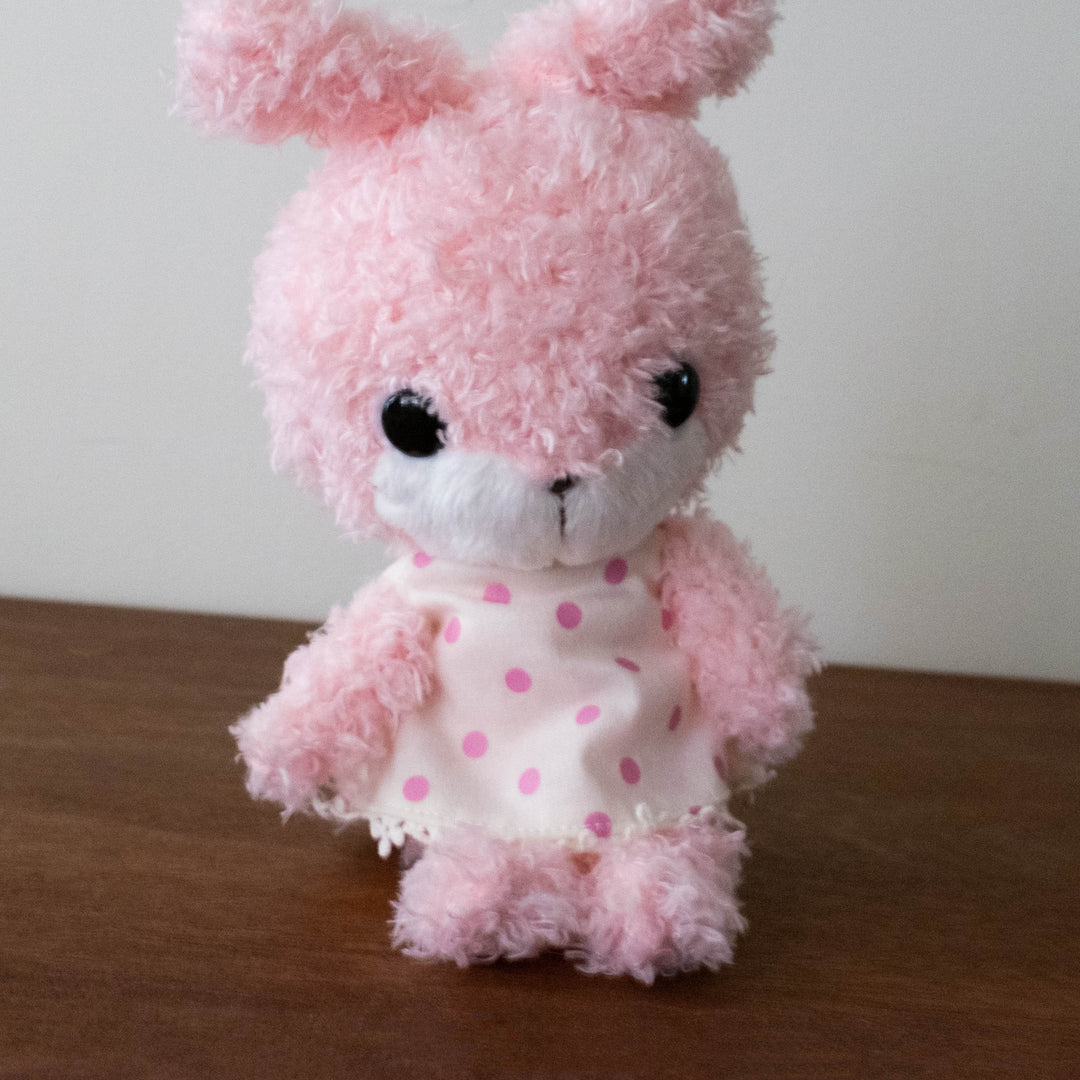 Japanese Heirloom Bunny Doll - Pink MEDIUM