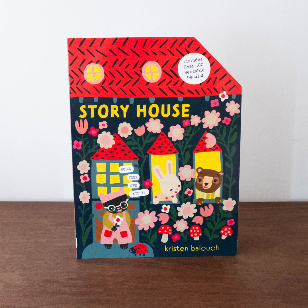 Story House Reusable Sticker Book