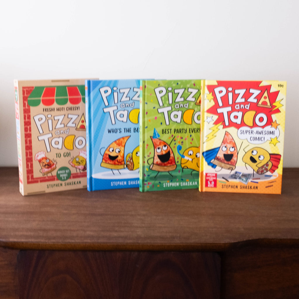 Pizza and Taco to Go! 3-Book Boxed Set