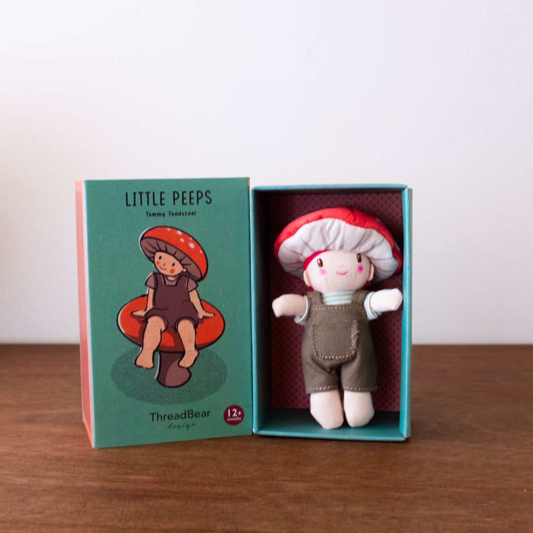 NEW Little Peeps Dolls- Tommy Toadstool