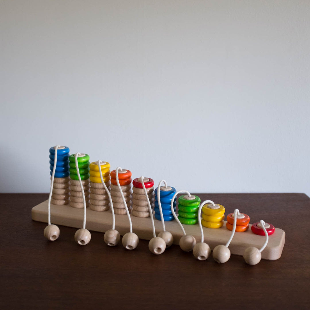 NEW Wooden Rope Abacus