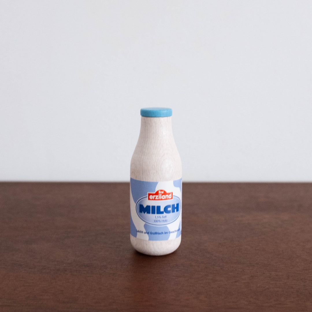 NEW Wooden Milk Bottle Toy