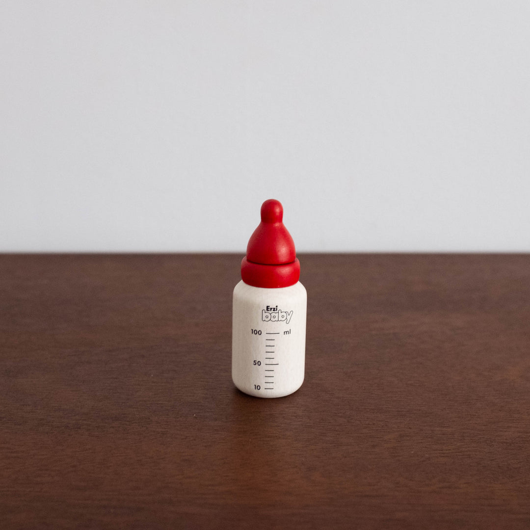 Wooden Baby Milk Bottle Toy