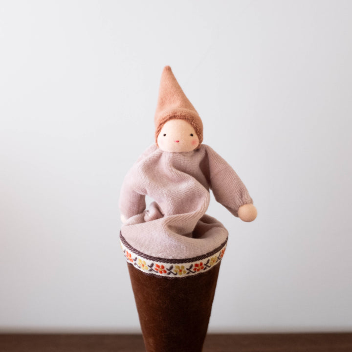 NEW Pop-up Puppet- Beige