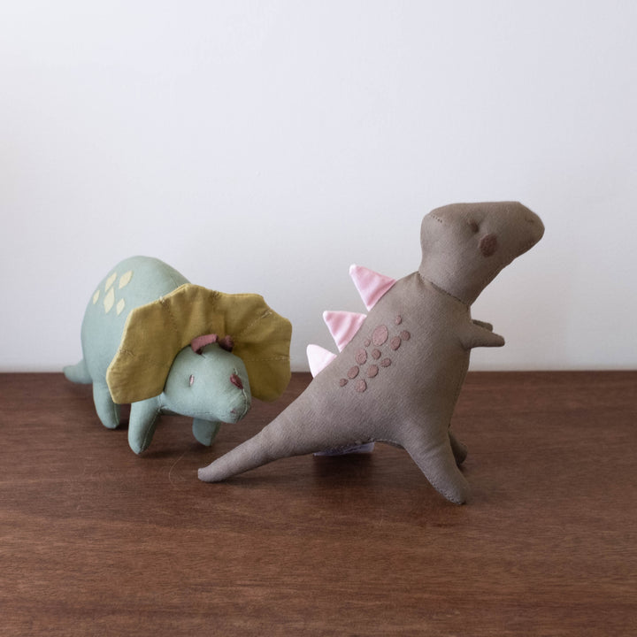 NEW Triceratops Linen Dinosaur Toy